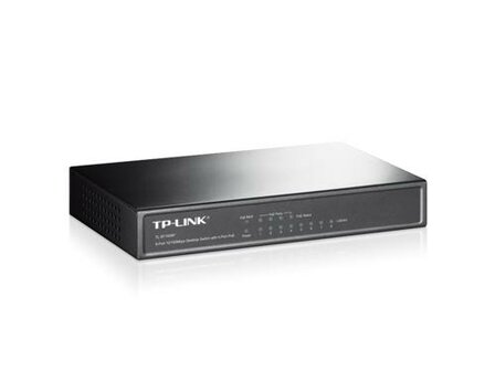 TP-Link Switch 8-Poorts 10/100Mbit PoE Unmanaged