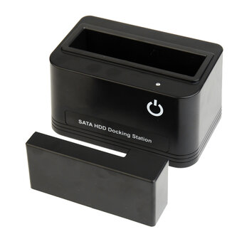 *USB docking station for 2.5 and 3.5 inch SATA hard drives