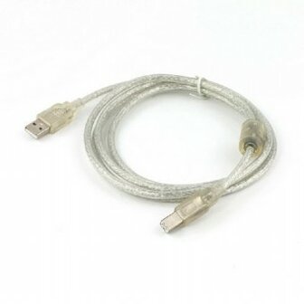 *Premium quality USB 2.0 extension cable, 2 m, transparent