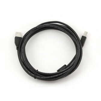 *Premium quality USB A-plug to B-plug cable, 10 ft