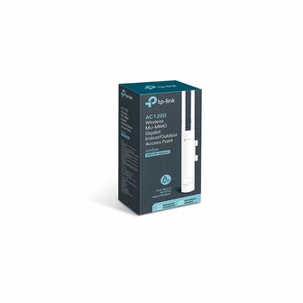 TP-Link EAP225 Outdoor Access Point | Wifi 5 | Power over Ethernet (PoE) met Adapter | 1200 Mbit/s | Inclusief Montagebeugel &amp; Waterdichte Antennes