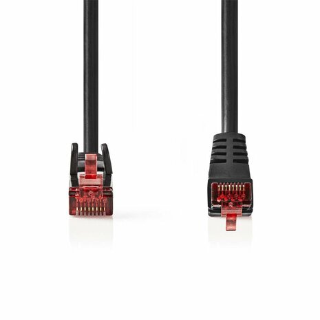 Nedis SF/UTP Cat 6 Netwerkkabel | 1 m | Zwart