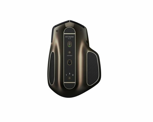 Logitech MX Master | Draadloze Muis | RF-Draadloos + Bluetooth | 1600 DPI | Zwart/Brons