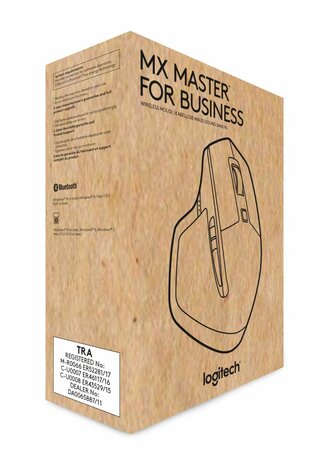 Logitech MX Master muis Rechtshandig RF draadloos + Bluetooth Laser 1000 DPI