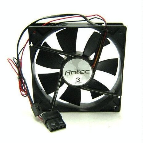 *120MM ANTEC TRICOOL 3-SPEED CASE FAN ( BULK ) MOLEXS 4pins