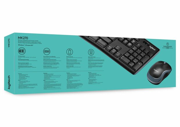 Logitech Ret. Wireless Desktop MK270