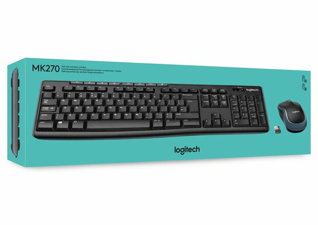 Logitech Ret. Wireless Desktop MK270