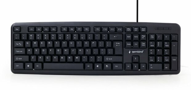 Gembird KB-U-103 | Bedraad Toetsenbord | QWERTY