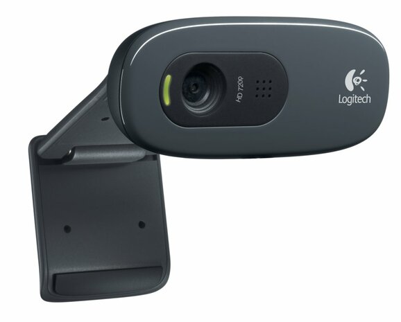 Logitech C270 webcam 3 MP 1280 x 720 Pixels USB 2.0 Zwart