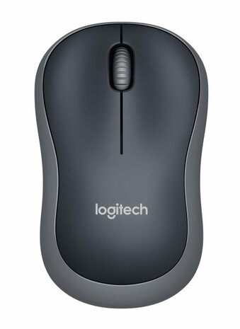 Logitech M185 | Ambidextrous Muis | RF-Draadloos | 4000 DPI | Swift Grey