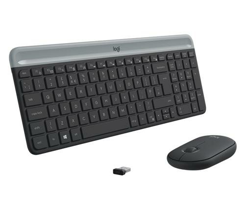 Logitech MK470 Slim | Draadloze Muis en Toetsenbordcombo | QWERTY