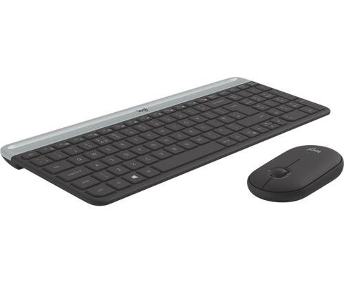 Logitech MK470 Slim | Draadloze Muis en Toetsenbordcombo | QWERTY