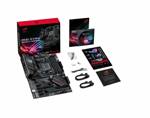 ASUS ROG STRIX B550-F GAMING | Socket AM4 | AMD B550 | 4xDDR4 | ATX | Moederbord