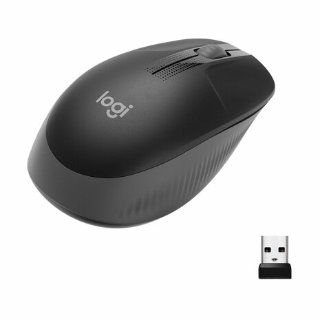 Logitech M190 Full-Size Wireless Mouse