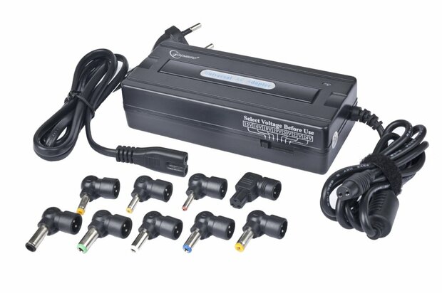 Gembird NPA-AC1-GS | Universele Notebook Lader | 90 Watt | 2.2 Meter