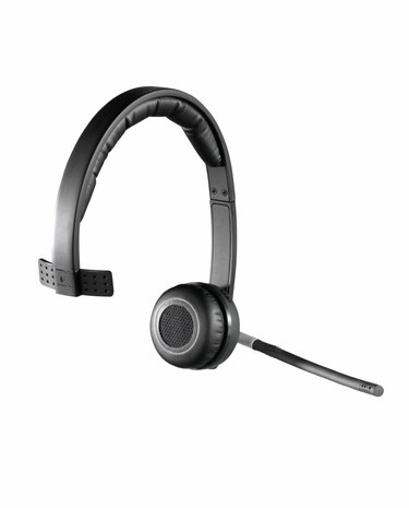 Logitech H820e | Draadloze Mono On-Ear Headset | Zwart