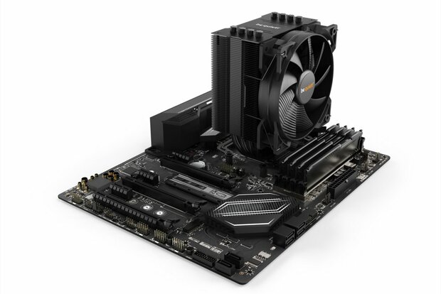 be quiet! Pure Rock 2 | 150W TDP | 155mm Hoogte | 120mm Fan | CPU Luchtkoeler