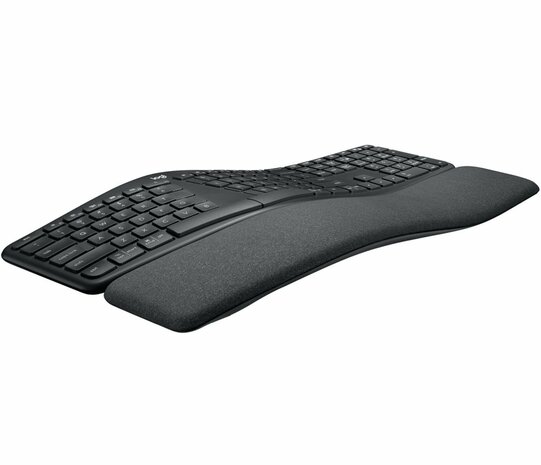 Logitech K860 Ergo | Draadloos Bluetooth Toetsenbord met Receiver | QWERTY