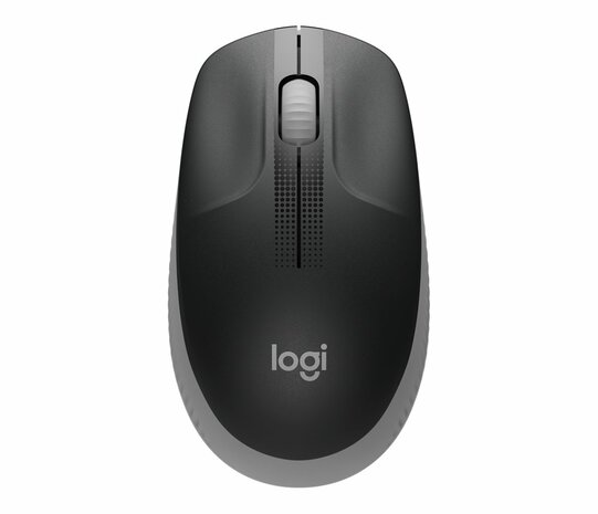 Logitech M190 | Ambidextrous Draadloze Muis | RF-Draadloos | 1000 DPI | Grijs