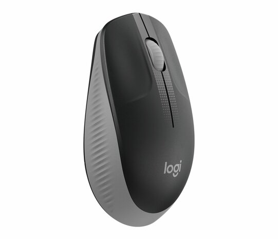 Logitech M190 | Ambidextrous Draadloze Muis | RF-Draadloos | 1000 DPI | Grijs