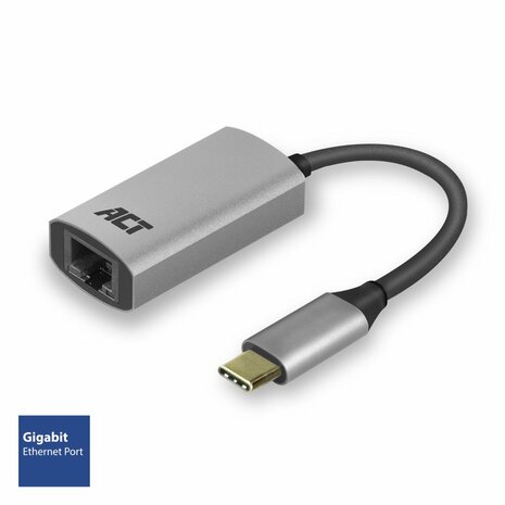 ACT AC7080 | USB-C naar Gigabit Ethernet Adapter