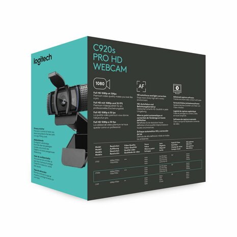 Logitech C920s webcam