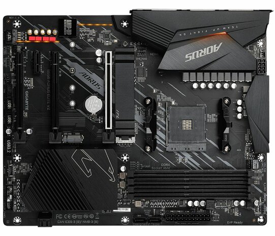 Gigabyte B550 AORUS ELITE V2 | Socket AM4 | AMD B550 | 4xDDR4 | ATX | Moederbord