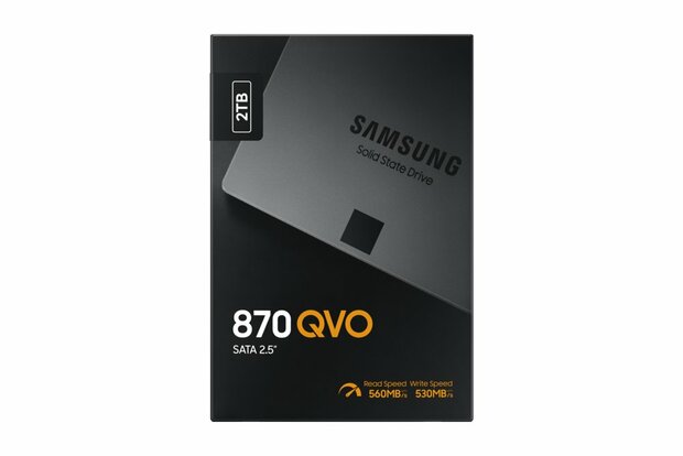 Samsung 870 QVO - 2.5 inch Interne SSD - 2TB