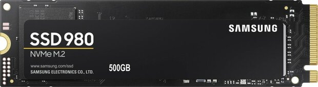 Samsung 980 | 500GB NVMe SSD | M.2 | Gen3 | 3.100MB/s