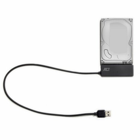 ACT AC1515 | 2,5 inch & 3,5 inch SATA HDD/SSD naar USB 3.2 Gen 1 Adapter