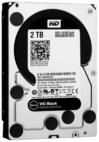 Western Digital Black Performance HDD 3.5" | 2TB SATA III | 7200RPM