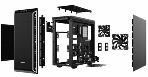 be quiet! Pure Base 600 | Midi Tower Case | Zilver/Zwart