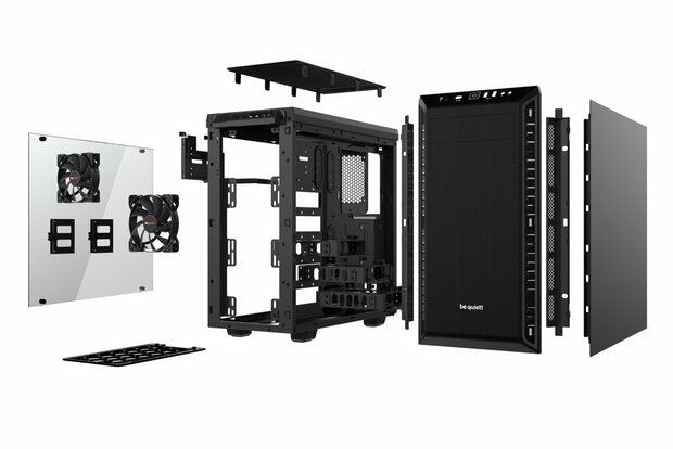 be quiet! Pure Base 600 Window | Midi Tower Case | Zwart