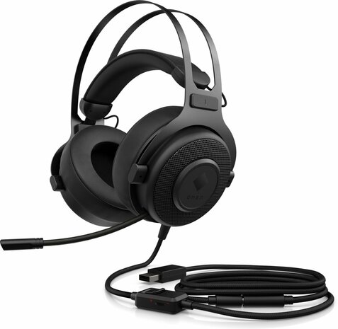 HP Omen Blast | Bedraade Over-ear Gaming Headset 3.5mm Connector | Zwart