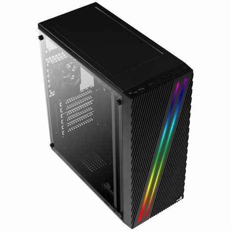 CASE Aerocool Streak MicroATX/Mini-ITX 2xUSB2.0 1XUSB3.2 RGB