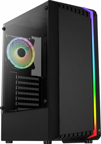 CASE Aerocool Bionic V2 MicroATX 2x USB2.0 1X USB 3.2 RGB