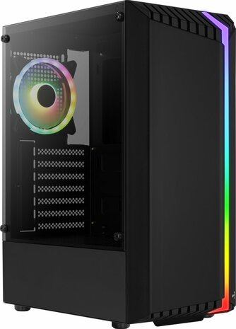 CASE Aerocool Bionic V2 MicroATX 2x USB2.0 1X USB 3.2 RGB