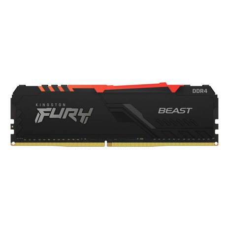 Kingston Fury Beast RGB | 1x16GB DDR4 | 3600MHz | DIMM | CL18 | Geheugenmodule | RAM
