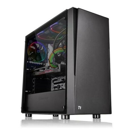 Thermaltake Versa J21 Tempered Glass Edition | Midi Tower Case | Zwart