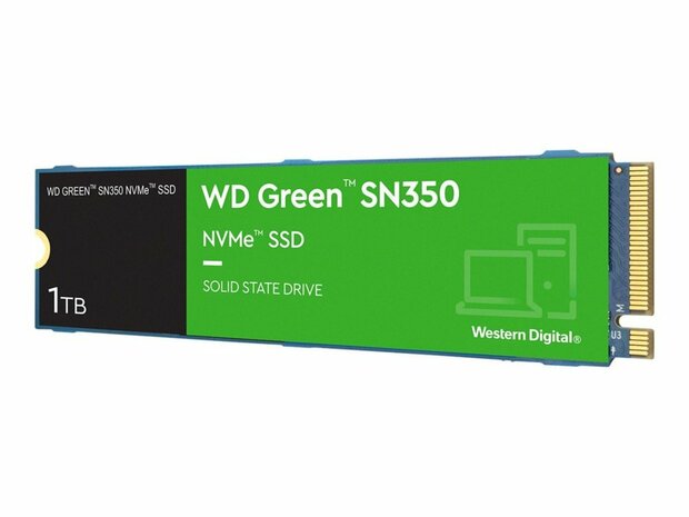 Western Digital SN350 QLC | 1TB NVMe SSD | M.2 | Gen3 | 3.200MB/s