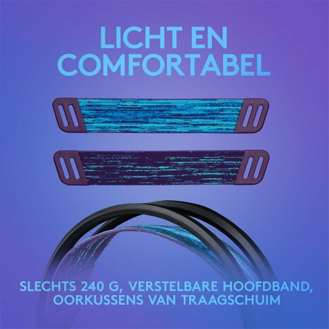 Logitech G335 | On-Ear Gaming Headset 3,5mm Connector | Zwart