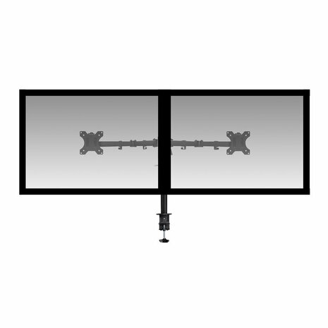 ACT AC8302 | Verstelbare Monitor-bureaubeugel | Tot 32" | Max 8kg | VESA 100x100 | 2 Monitoren