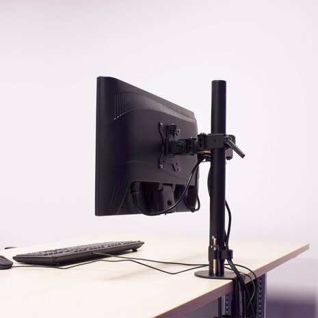 ACT AC8301 | Verstelbare Monitor-bureaubeugel | Tot 32" | Max 8kg | VESA 100x100 | 1 Monitor