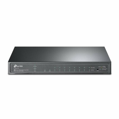 TP-Link TL-SG2210P | 10-Poorts Gigabit Smart Switch | 8x PoE+ | Managed