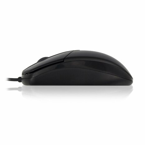 ACT AC5005 | Ambidextrous Bedrade Muis | USB-A | 1000 DPI | Zwart