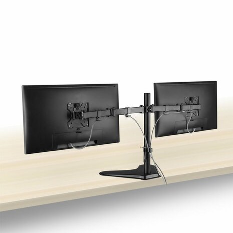 ACT AC8320 | Verstelbare Monitor-bureausteun | Tot 32" | Max 8kg | VESA 100x100 | 2 Monitoren