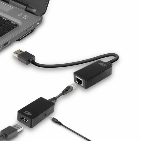 ACT USB-extender set | Over UTP | Tot 50 meter | AC6063