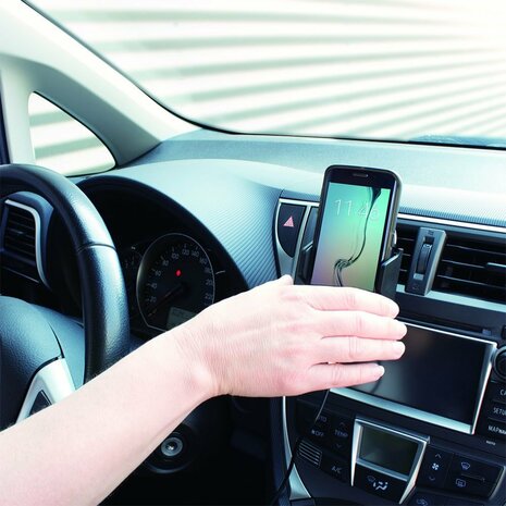 ACT AC9010 | Telefoonhouder voor in de Auto | Zwart