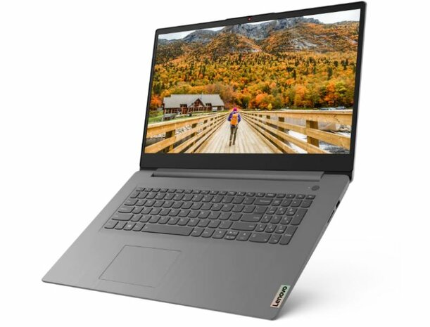 LENOVO IDEAP. 3 17.3 HD+ / RYZEN 5 5500U / 8GB / 256GB / W11+OFFICE2019-NL+Muis-COMBO ACTIE