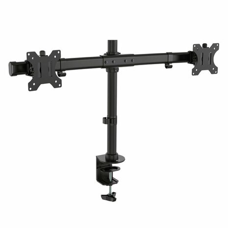 ACT AC8315 | In Hoogte Verstelbare Monitor-bureaubeugel | Tot 27" | Max 7kg | VESA 100x100 | 2 Monitoren